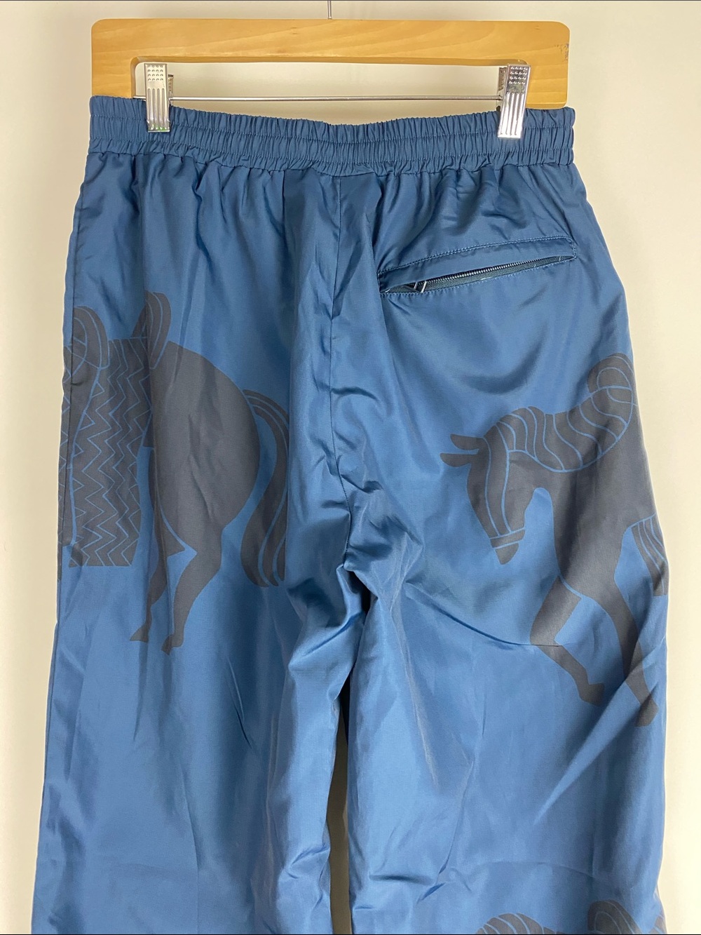 By Parra Men's Sweat Horse Track Pants in Midnight Blue Men’s Size Medium - Picture 4 of 11